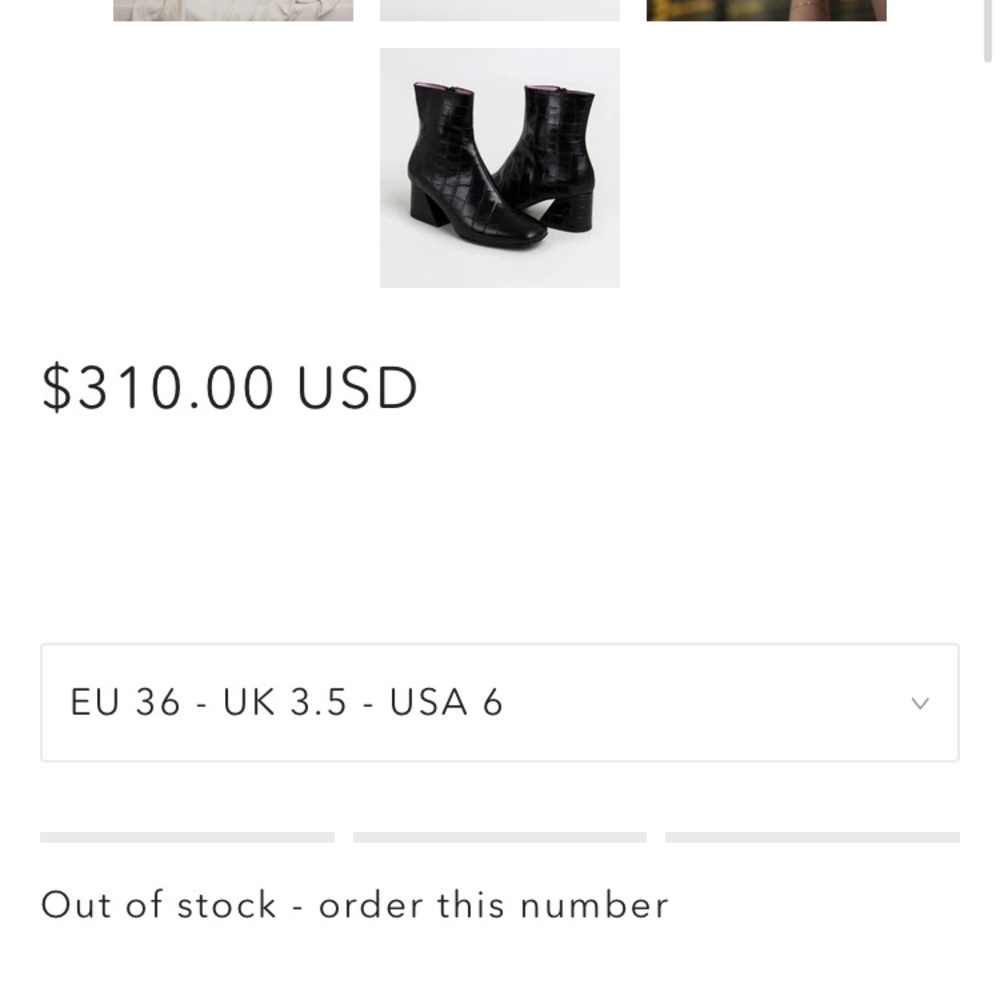 Unreal Fields Doric Boot 37 Brown Crocodile - image 4